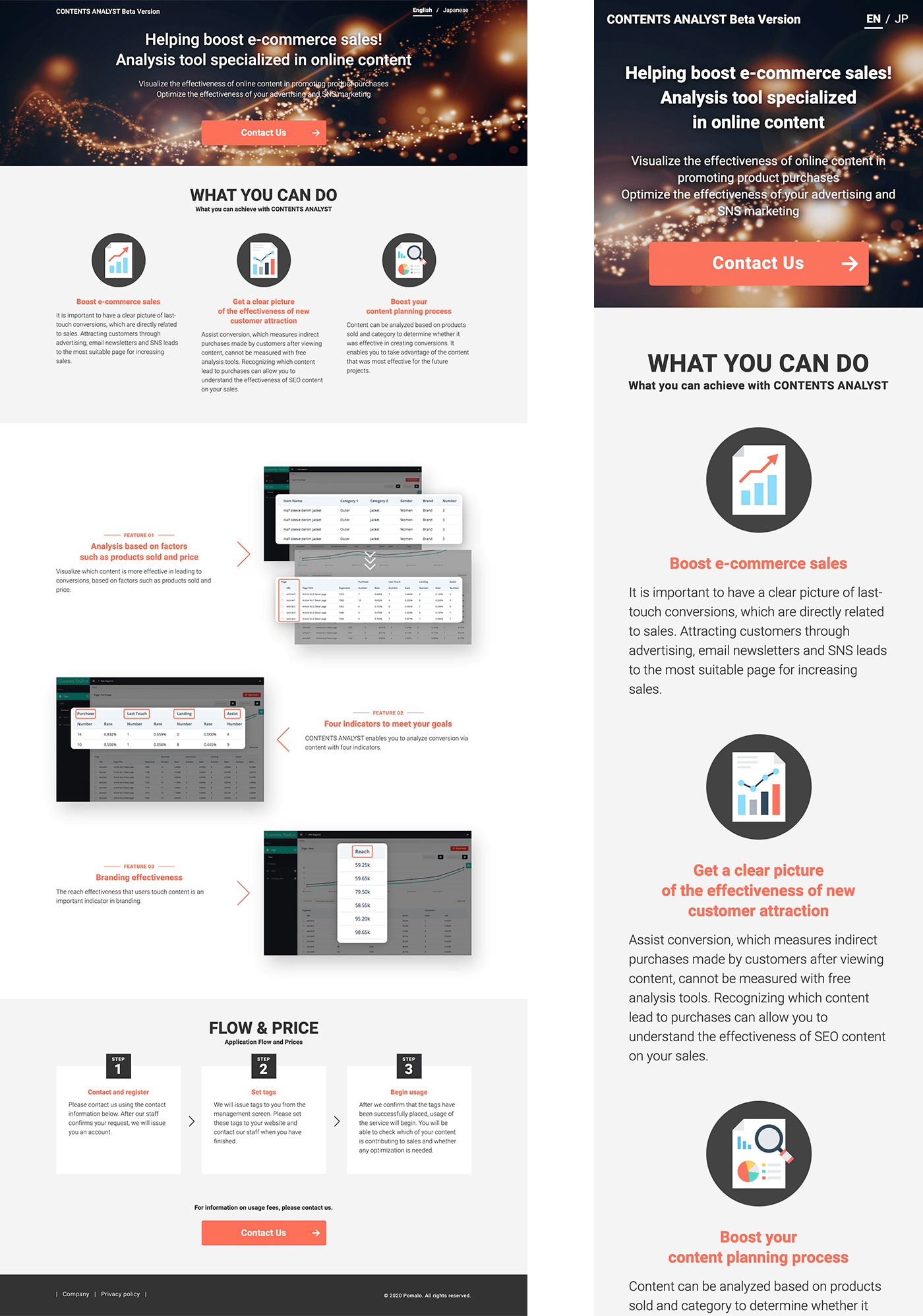 CONTENTS ANALYST Beta Version